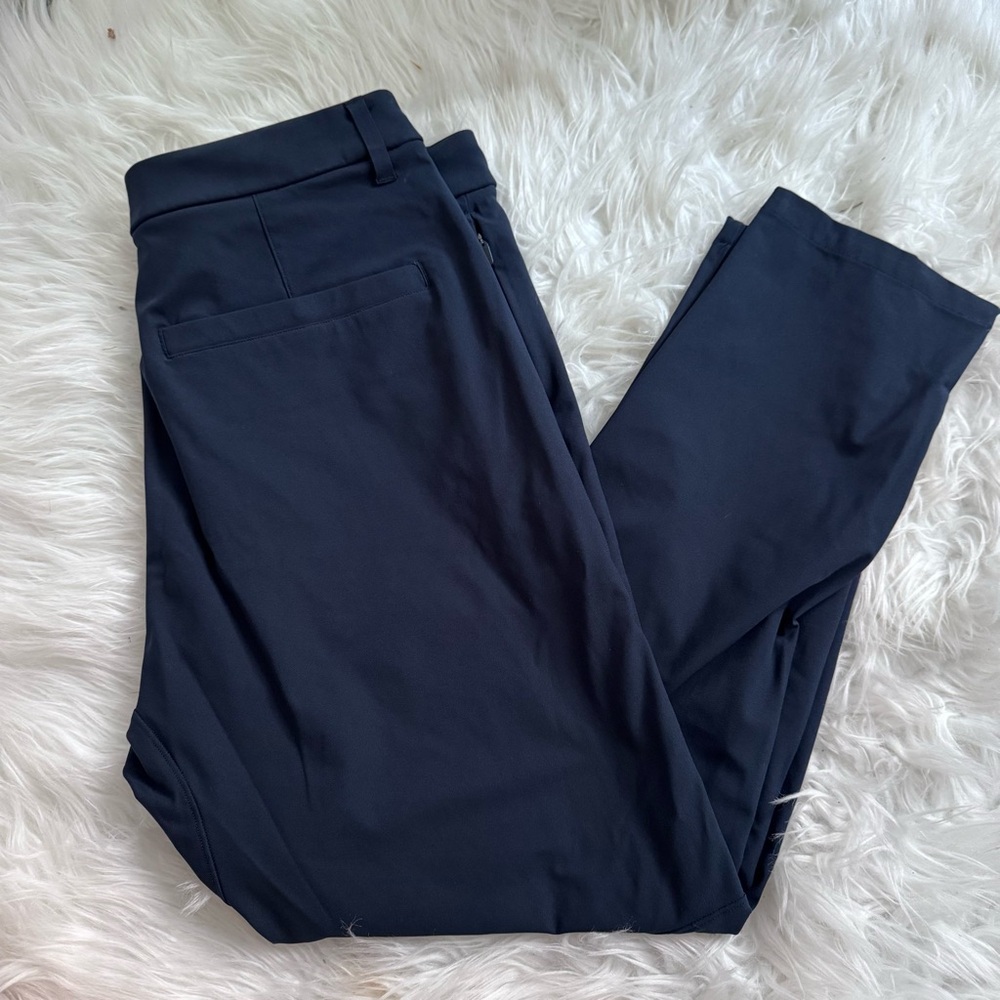 Lululemon Men's Navy Blue ABC Slim-Fit 5 Pocket Pant Size 32 Waist, 30" Length